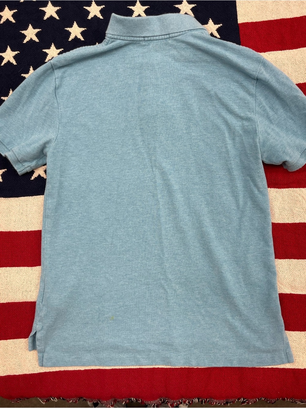 Polo by Ralph Lauren Sky Blue Short-Sleeve Classic Polo Boys Size Large 14/16 - Picture 4 of 4